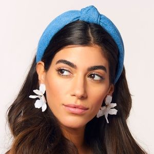 Lele Sadoughi Mother of Pearl Lily Earrings